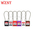 Wire Locks,Long Shackle Top Security Safety Padlock,Color padlock